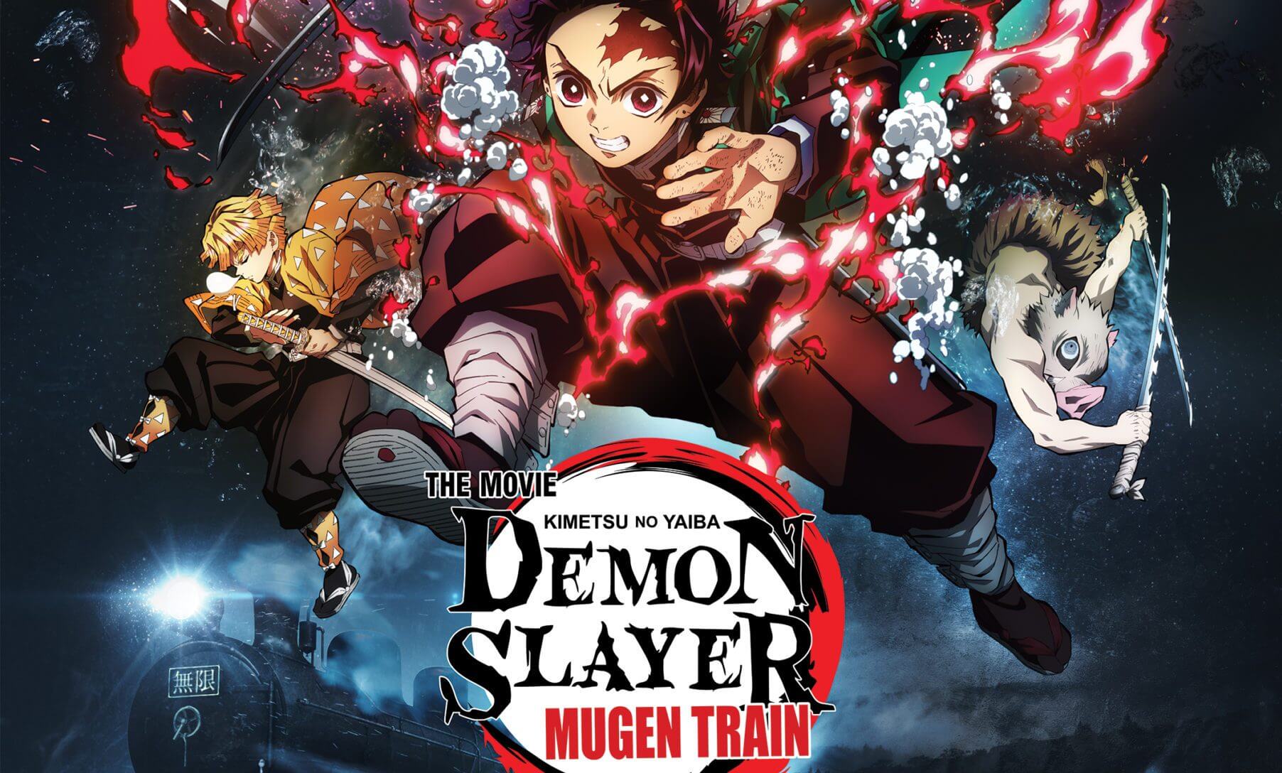 Filme em quadrinhos japonês Demon Slayer Mugen Train Anime Poster